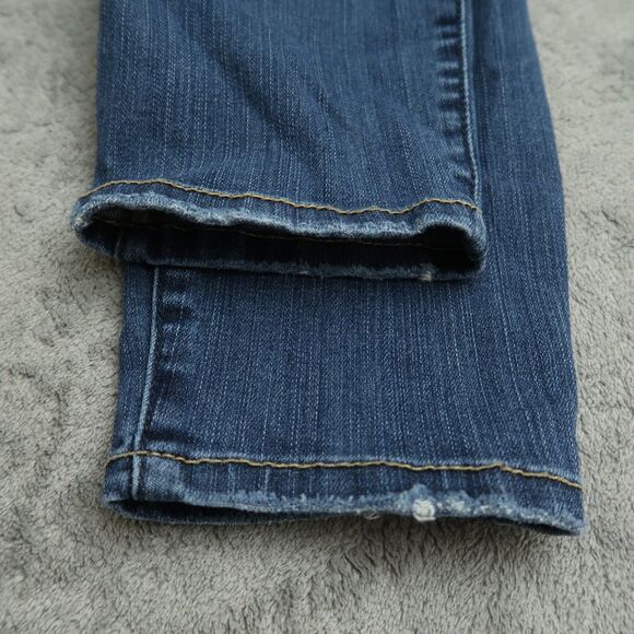 Torrid Jeans Women's Size 14R Blue Mid-Rise Jegging Denim 28.5"Inseam Distressed - Picture 16 of 16